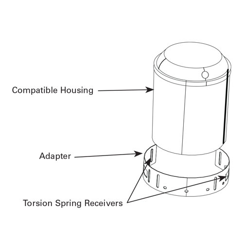 Cooper Lighting LLC Retrofit Adapter Band For 6 In. Housings Without